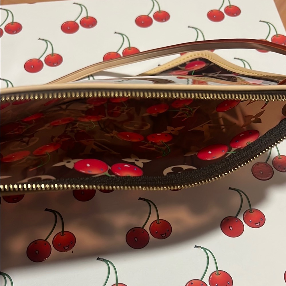 Murakami Louis Vuitton Cherry Brown and Red Clutch/Crossbody bag 2025 - Picture 2 of 9